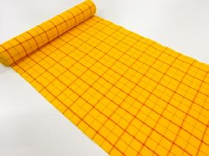 アンティーク　格子織出しはぎれ